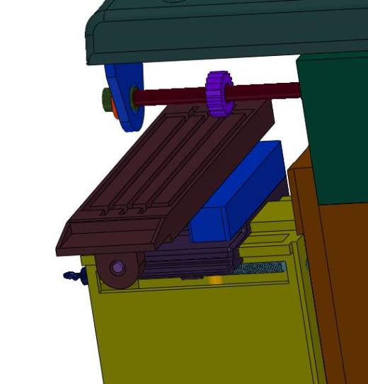 万能大行程机械铣床缩略图