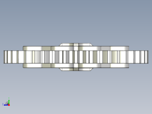 3649 Black Technic Gear 40 Tooth.STEP右视缩略图