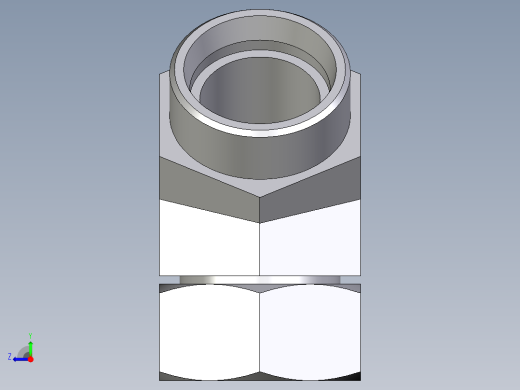 卡套式工业通用硬管接头EO_Swivel_nut_45_deg_elbow_EV35LOMDCF右视缩略图