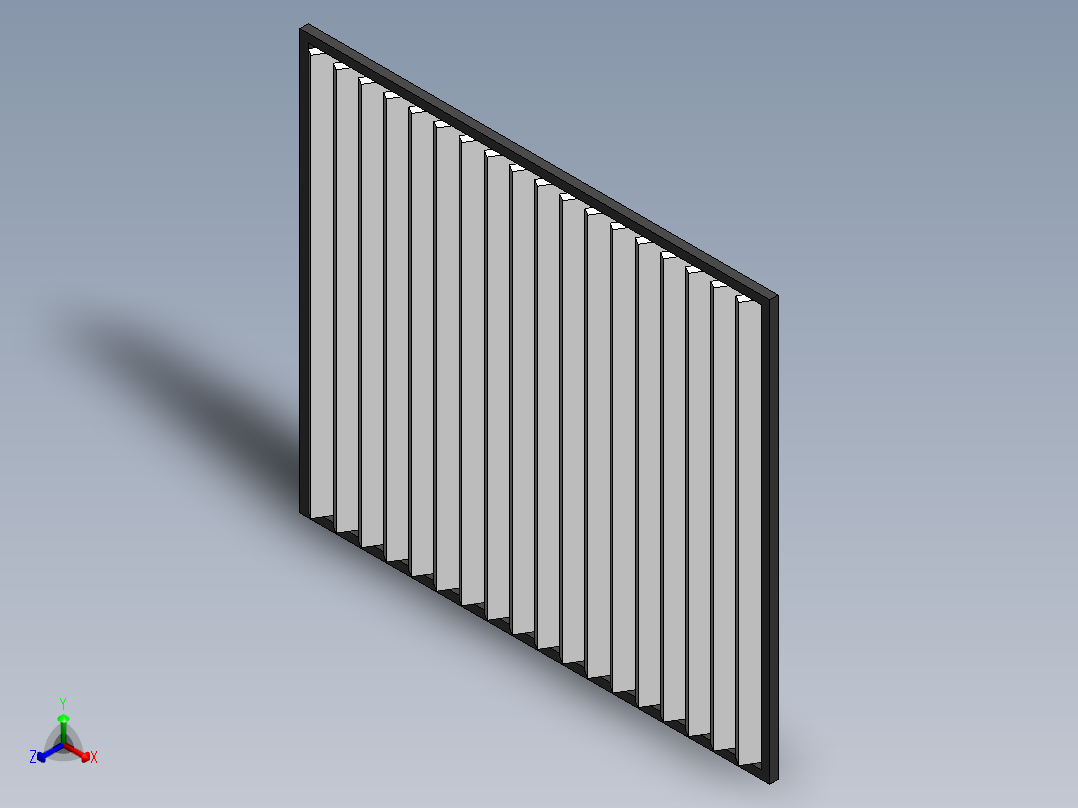 分离器正等轴测图