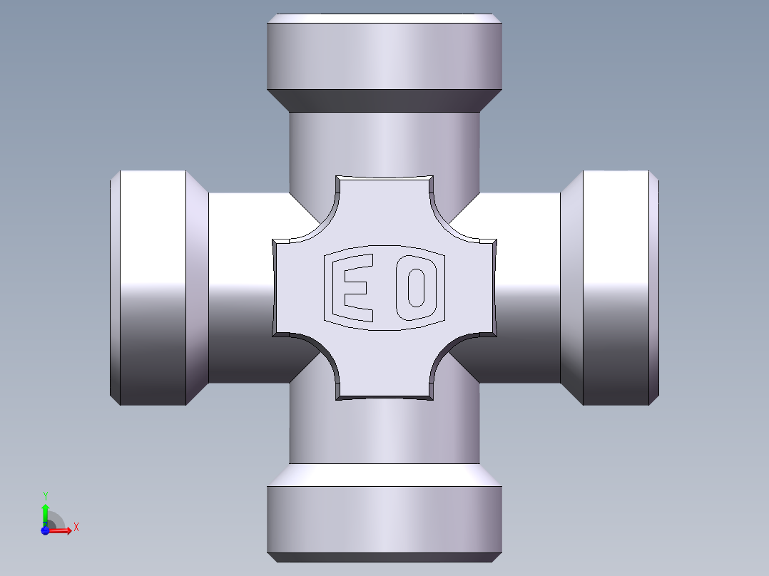 XC+XD 四通接头、XC-30前视图
