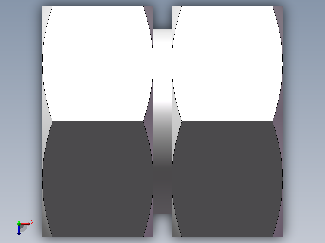 3C+3D 组合接头、3C-45俯视图