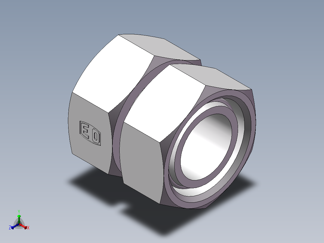 3C+3D 组合接头、3C-45正等轴测图