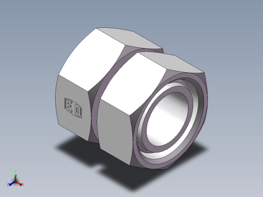 3C+3D 组合接头、3C-45正等轴测缩略图
