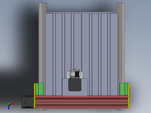 CNC router Montaj雕刻机俯视缩略图