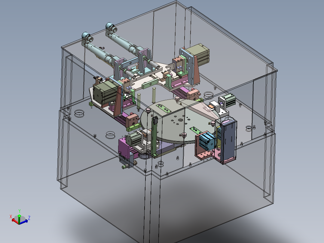 汽车座椅滑轨自动铆接机