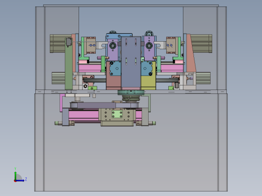 汽车座椅滑轨自动铆接机左视缩略图