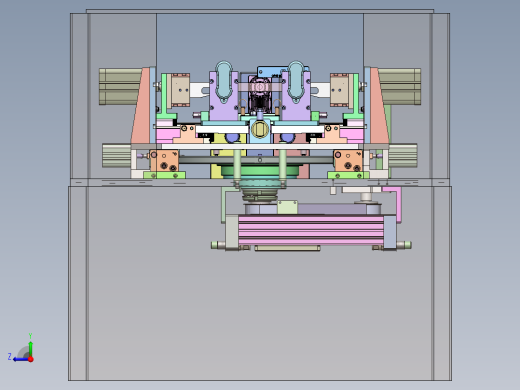 汽车座椅滑轨自动铆接机右视缩略图
