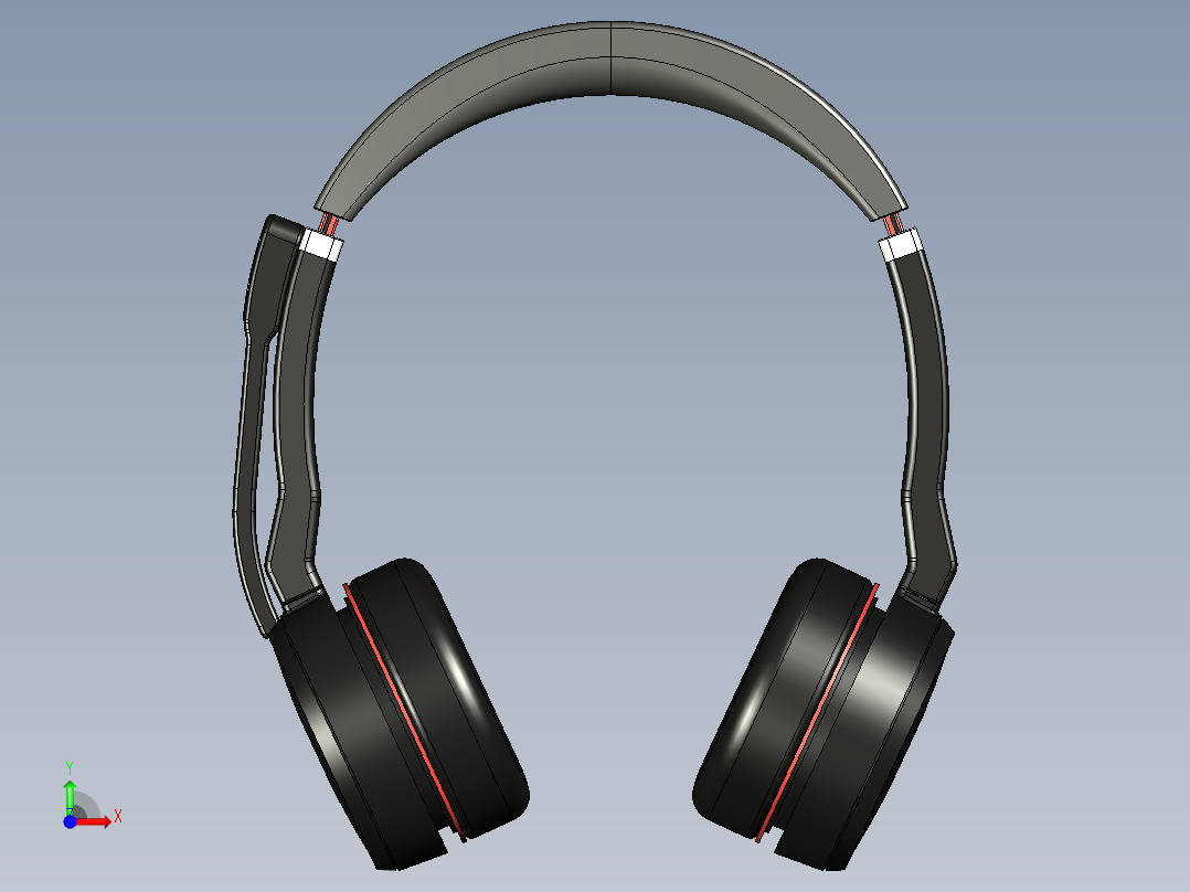 捷波朗hsc040w 11耳机前视图