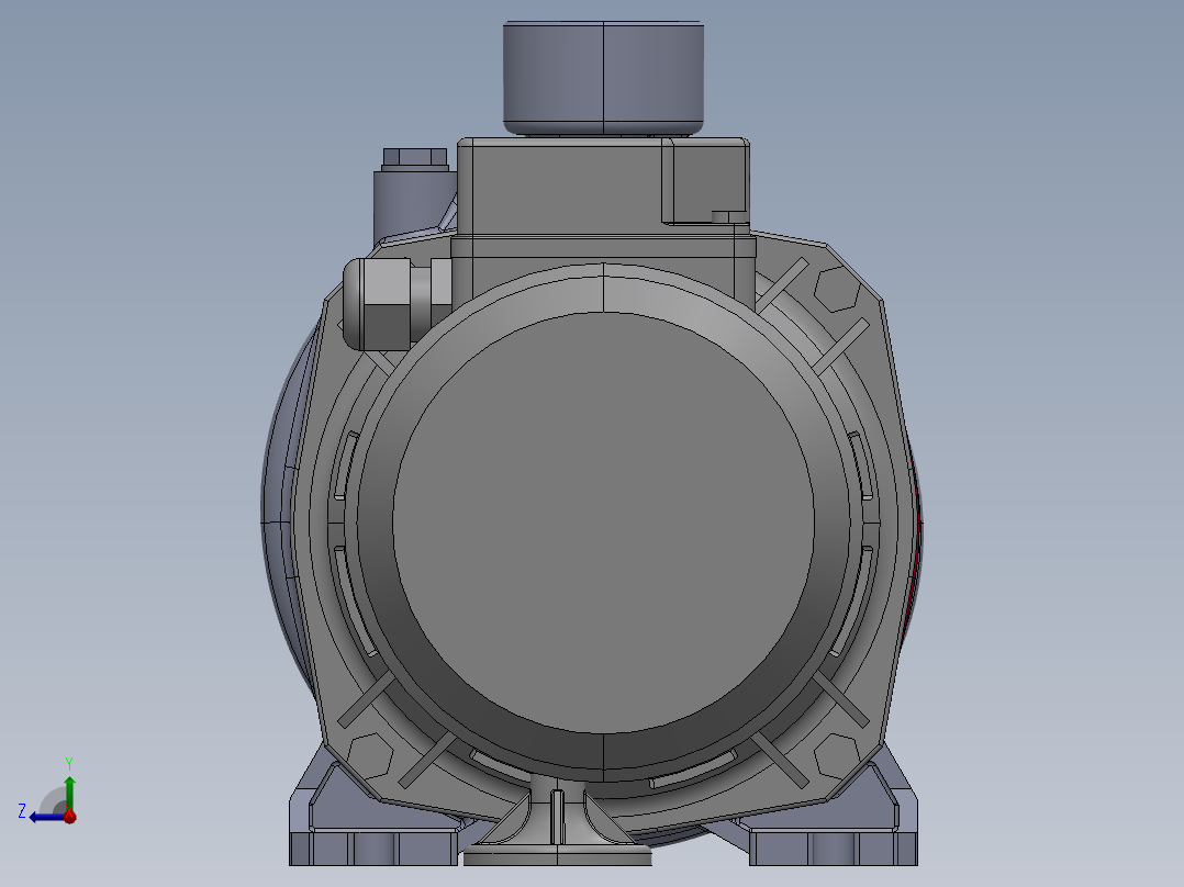 离心泵050T右视图