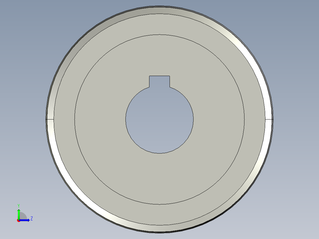 同步轮MISUMI HTPP40S5M250-B-N20-KC90左视图