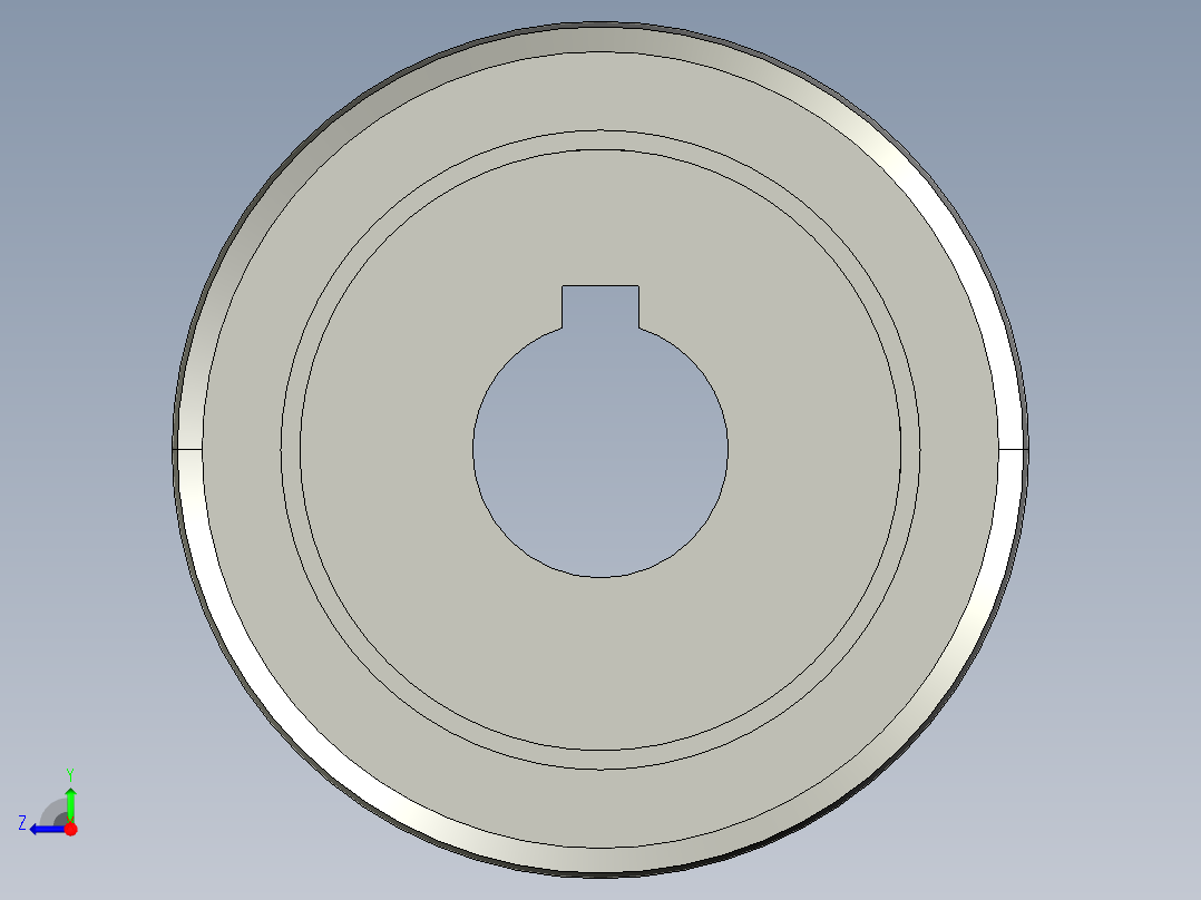 同步轮MISUMI HTPP40S5M250-B-N20-KC90右视图