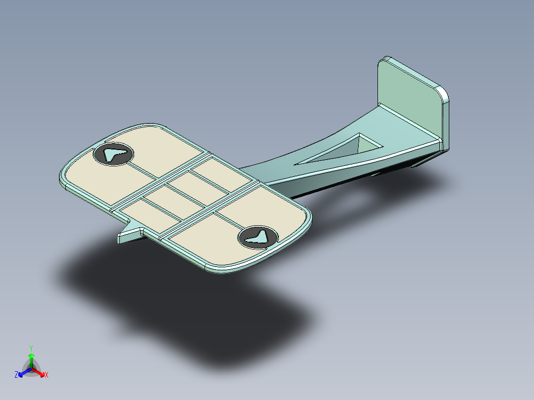 指示牌正等轴测图