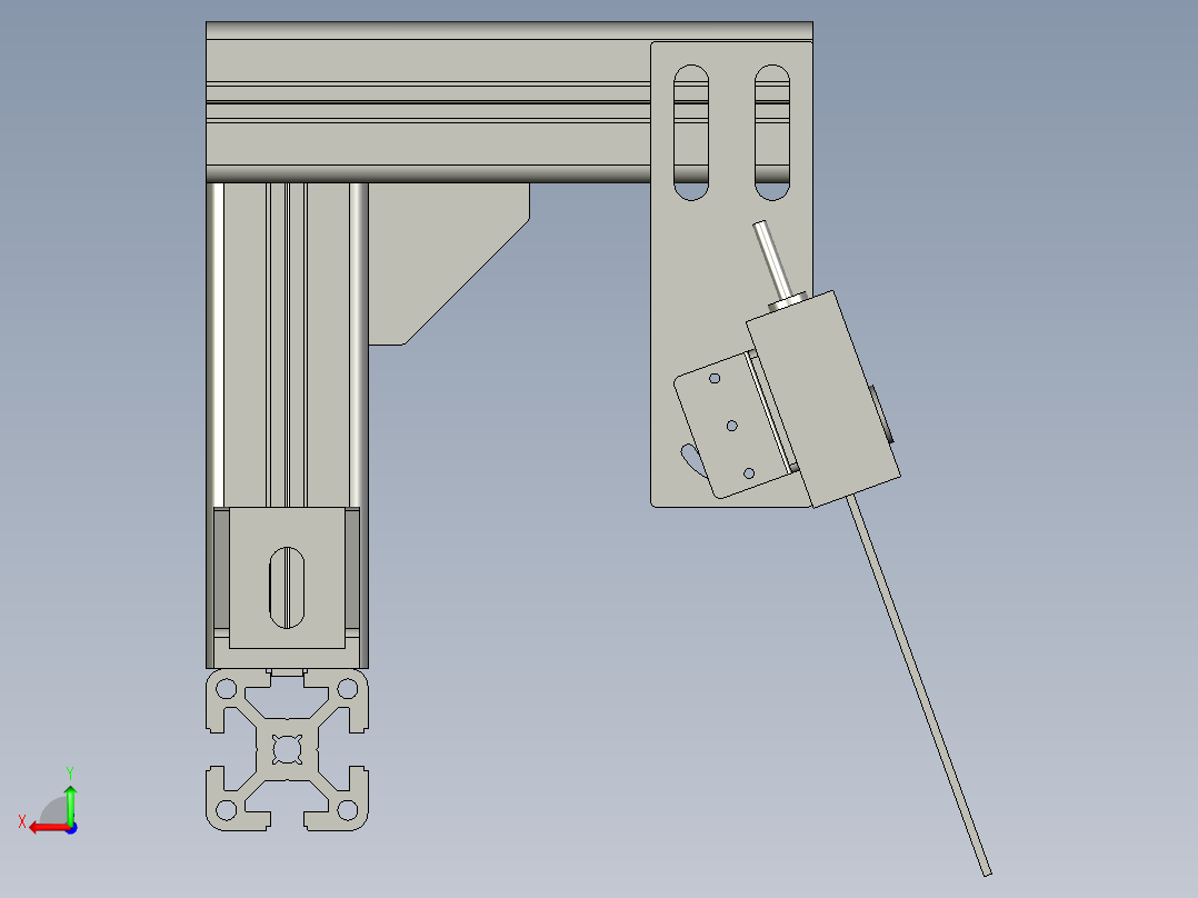 TRD899MINI-234-00新大陆主扫描组件后视图