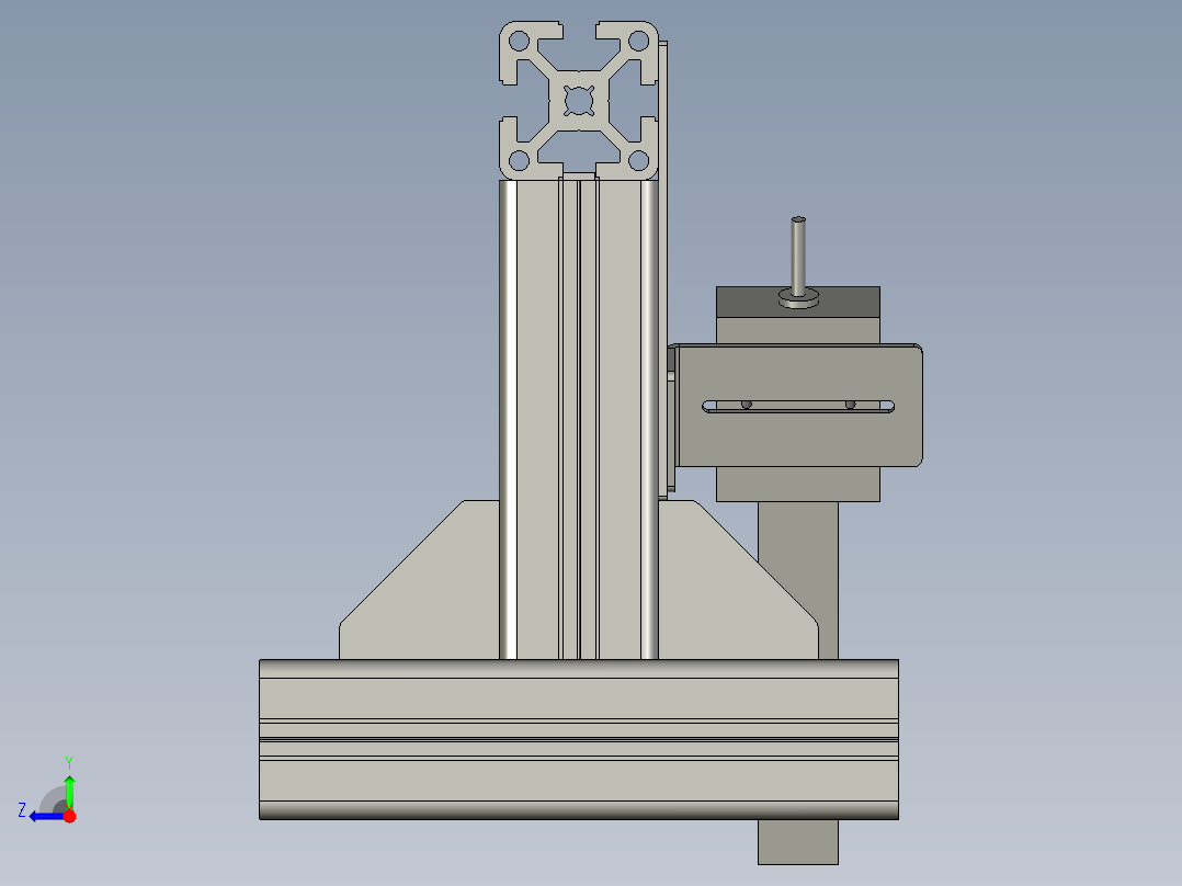 TRD899MINI-234-00新大陆主扫描组件右视图