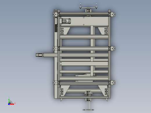WH铝型材滚筒线前视缩略图