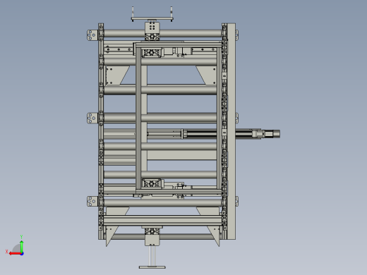 WH铝型材滚筒线后视缩略图
