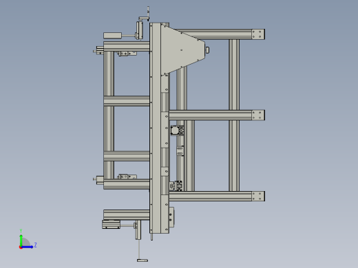 WH铝型材滚筒线左视缩略图