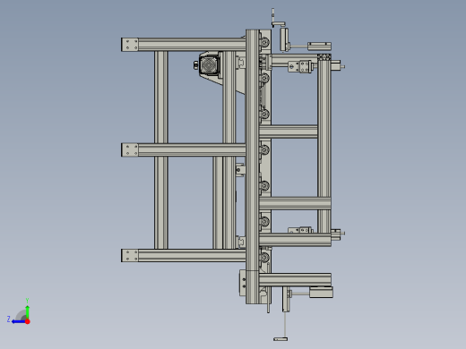 WH铝型材滚筒线右视缩略图