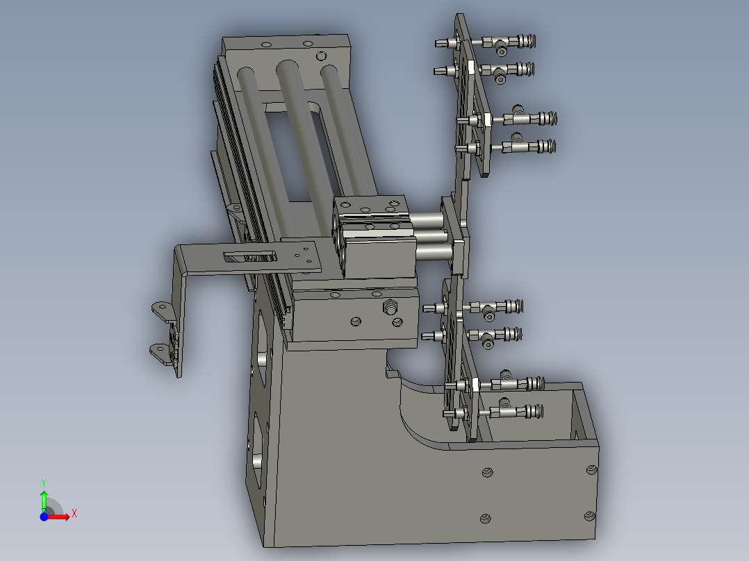 Loader吸盤前视图