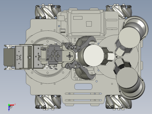物流小车装配俯视缩略图