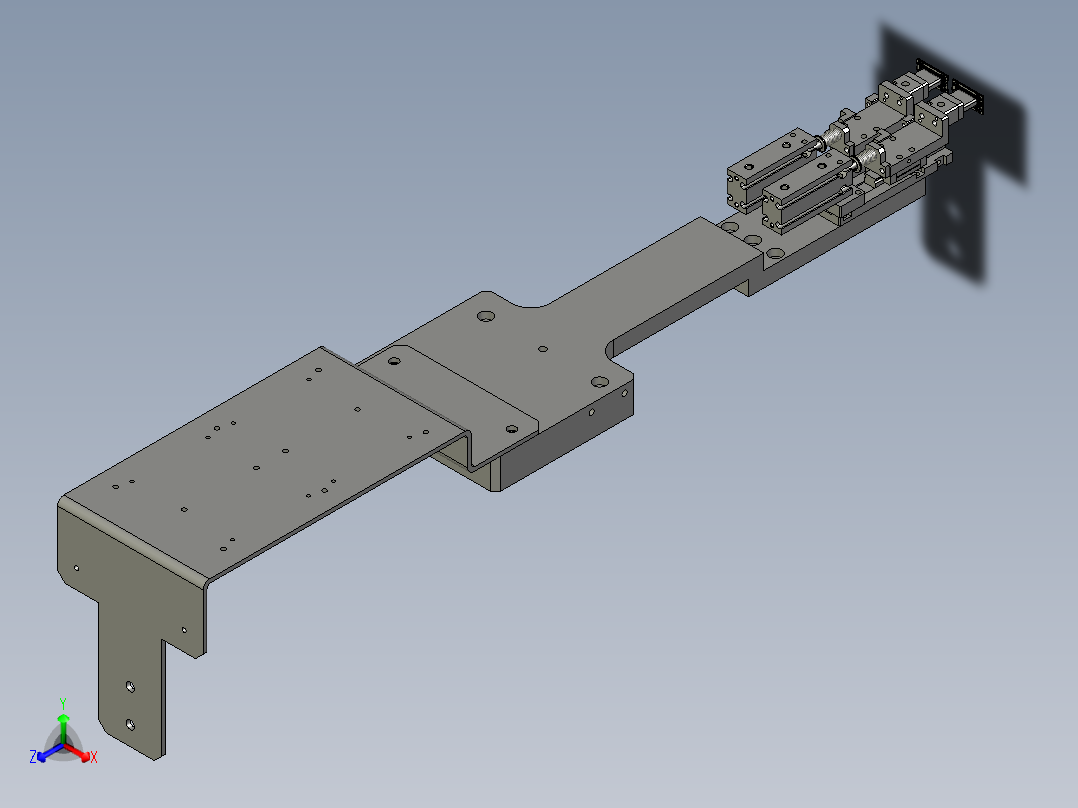 BY200铝片吸取-LX181正等轴测图