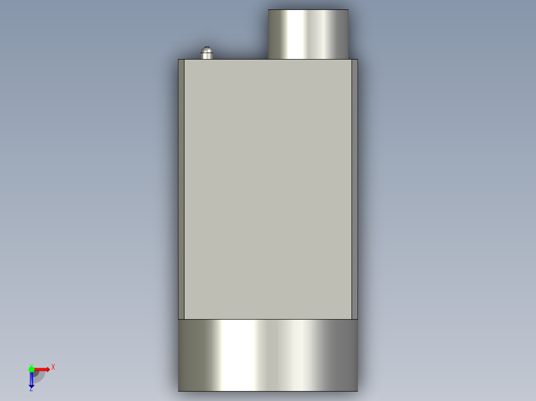 MV-CA060-10GM相机俯视图