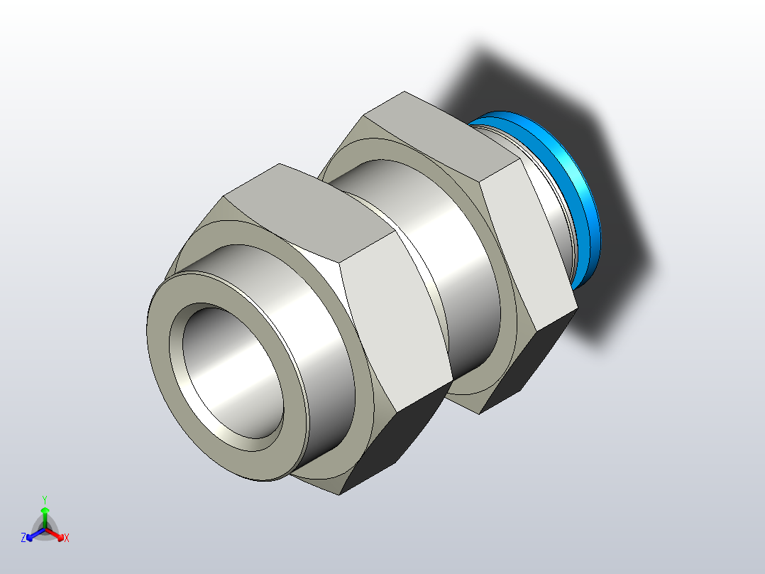 快插接头QSSF-1_8-6-B主视图