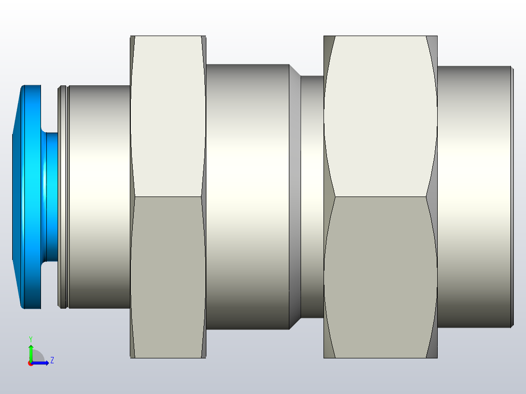 快插接头QSSF-1_8-6-B左视图