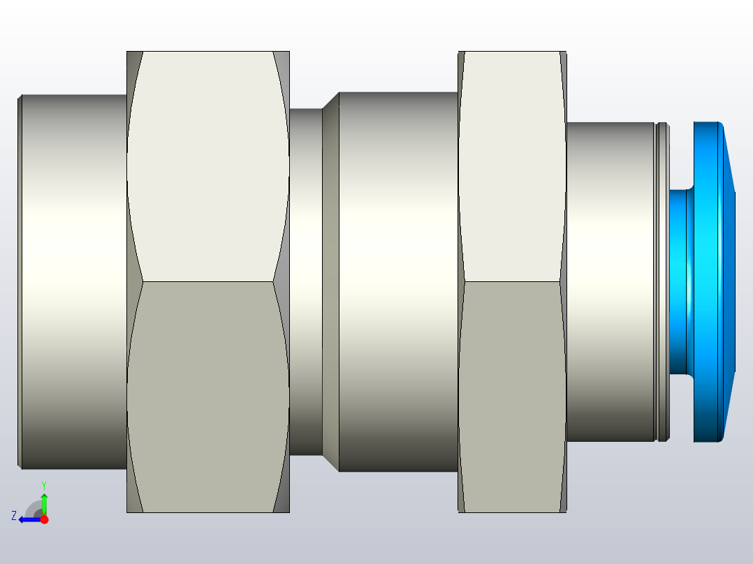 快插接头QSSF-1_8-6-B右视图