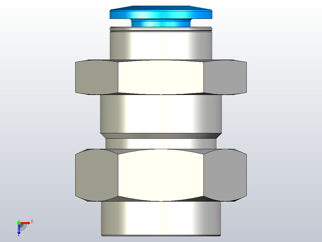 快插接头QSSF-1_8-6-B俯视图