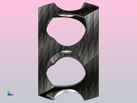 彩虹六角扭曲盒左视缩略图