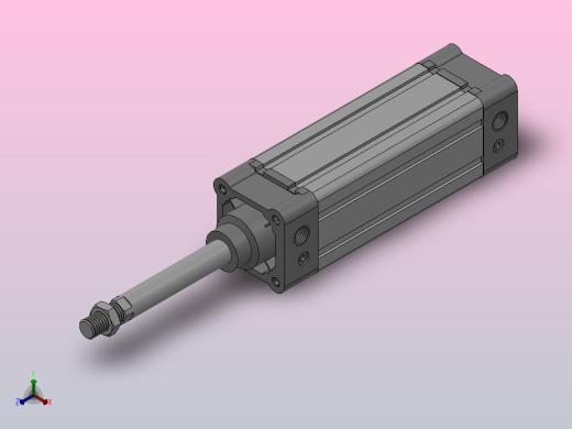 SE标准复动型气缸SE 63×150-S