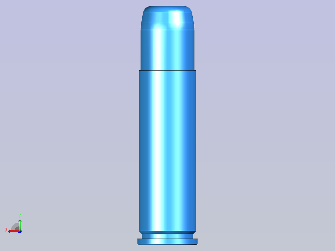 500 Magnum 仿真弹后视图