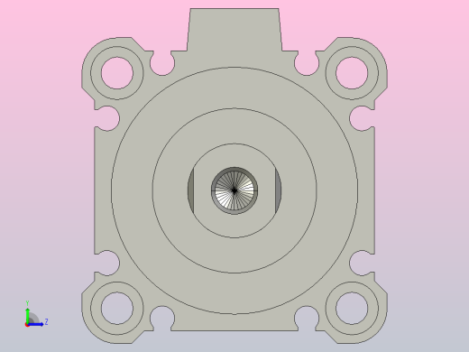 气缸CDQ2B40-50DCZ左视缩略图
