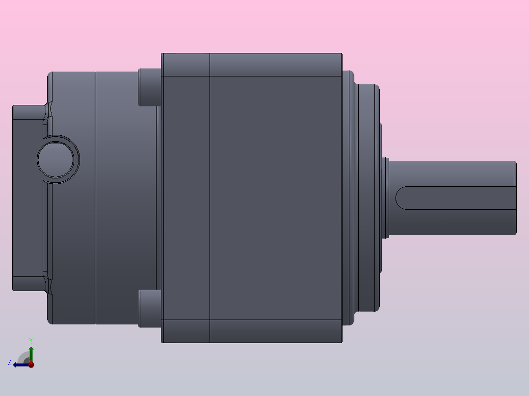 ZDR精密行星125ZDR9-1500右视图