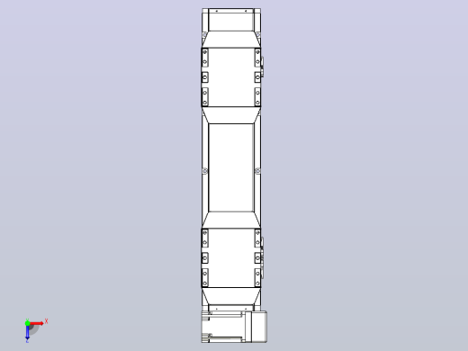皮带直线轴双滑块型TPA-GCBS-150-P80-L100-RU-M75-N3俯视缩略图