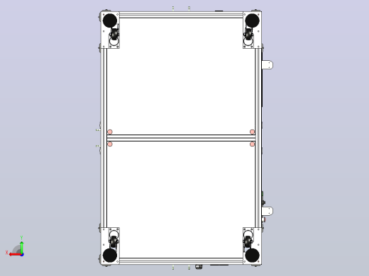 Appearance testing equipment注塑件外观检测设备3D图纸 x_t格式后视缩略图