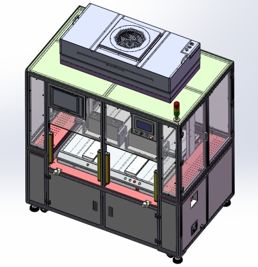 Appearance testing equipment注塑件外观检测设备3D图纸 x_t格式缩略图