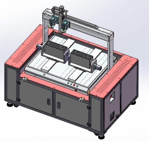 Appearance testing equipment注塑件外观检测设备3D图纸 x_t格式缩略图
