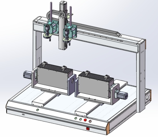 Appearance testing equipment注塑件外观检测设备3D图纸 x_t格式缩略图