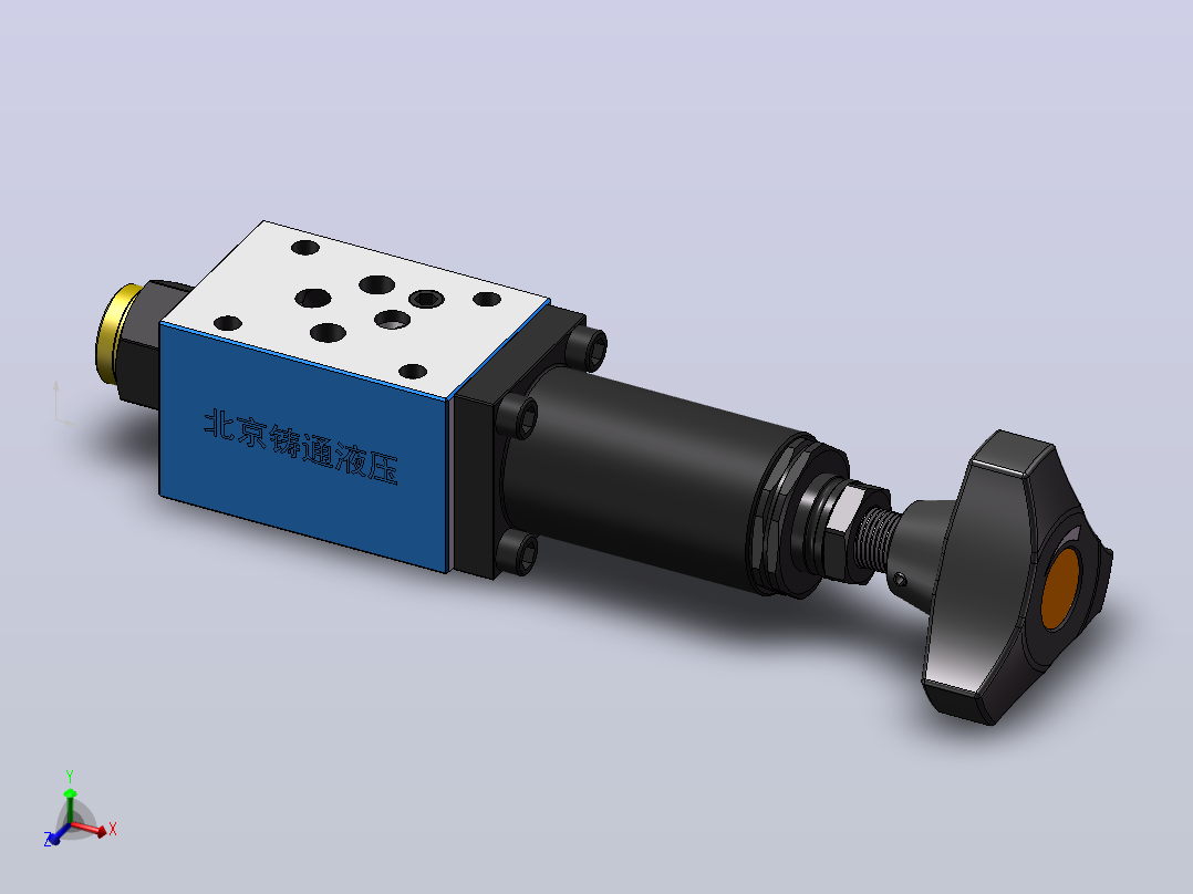ZDR6D-A 叠加式直动减压阀主视图