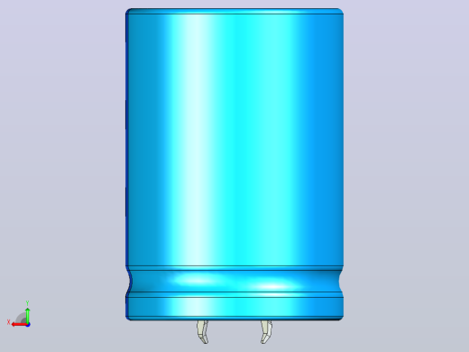 35 x50蓝色BLUE1底片电解电容器后视缩略图