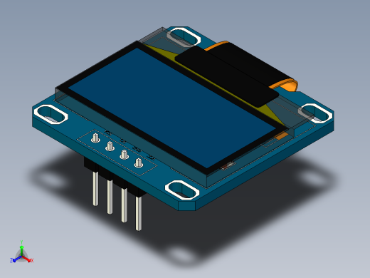 LCD SSD1306 0.96 英寸（128x64 像素）