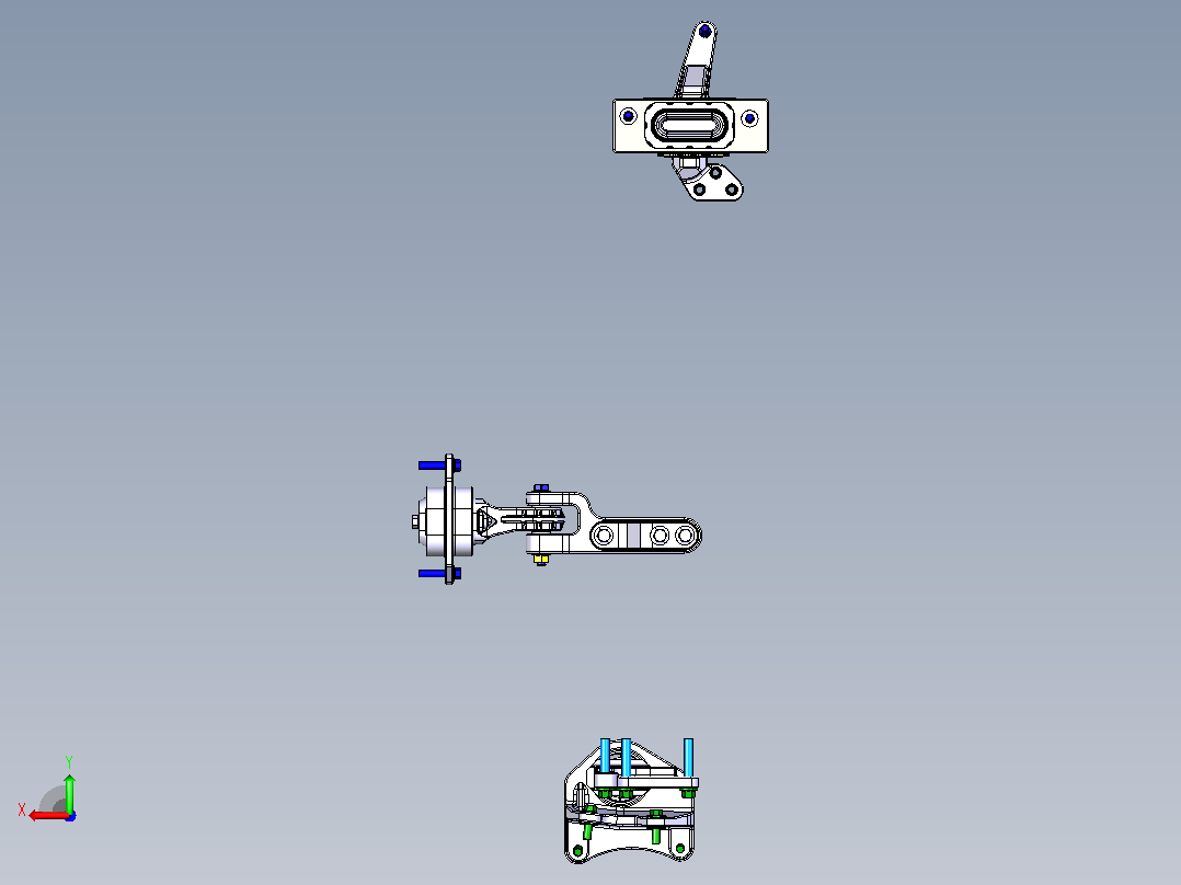 FNA1001002（悬置系统装置）后视图