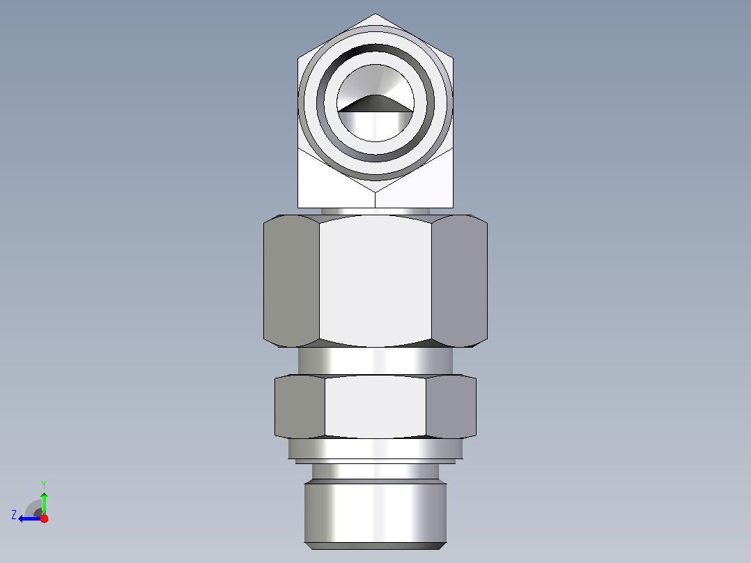 组装式可调旋转弯头EW16SMEDOMDCF右视图