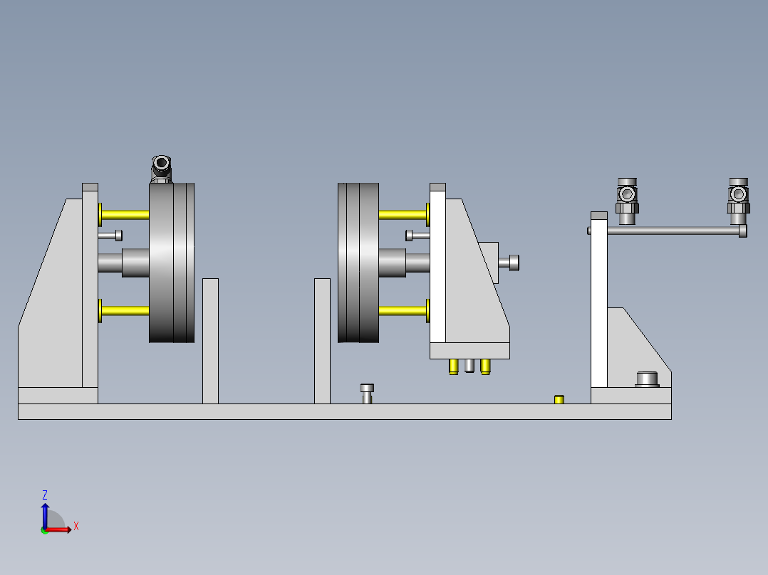 圆管密封测试器前视图