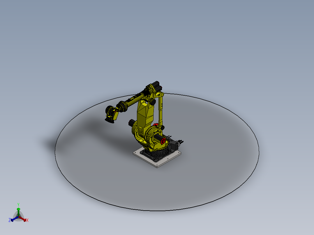 发那科fanuc m900ib 360kg 2 65m主视图