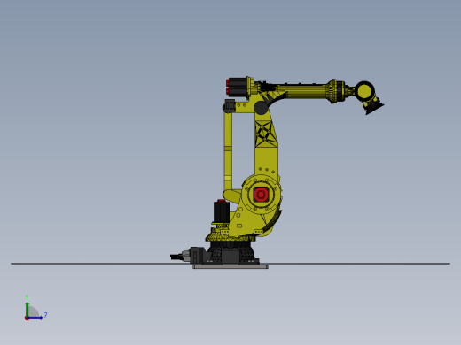 发那科fanuc m900ib 360kg 2 65m左视缩略图