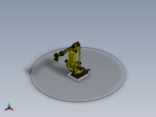 发那科fanuc m900ib 360kg 2 65m正等轴测缩略图